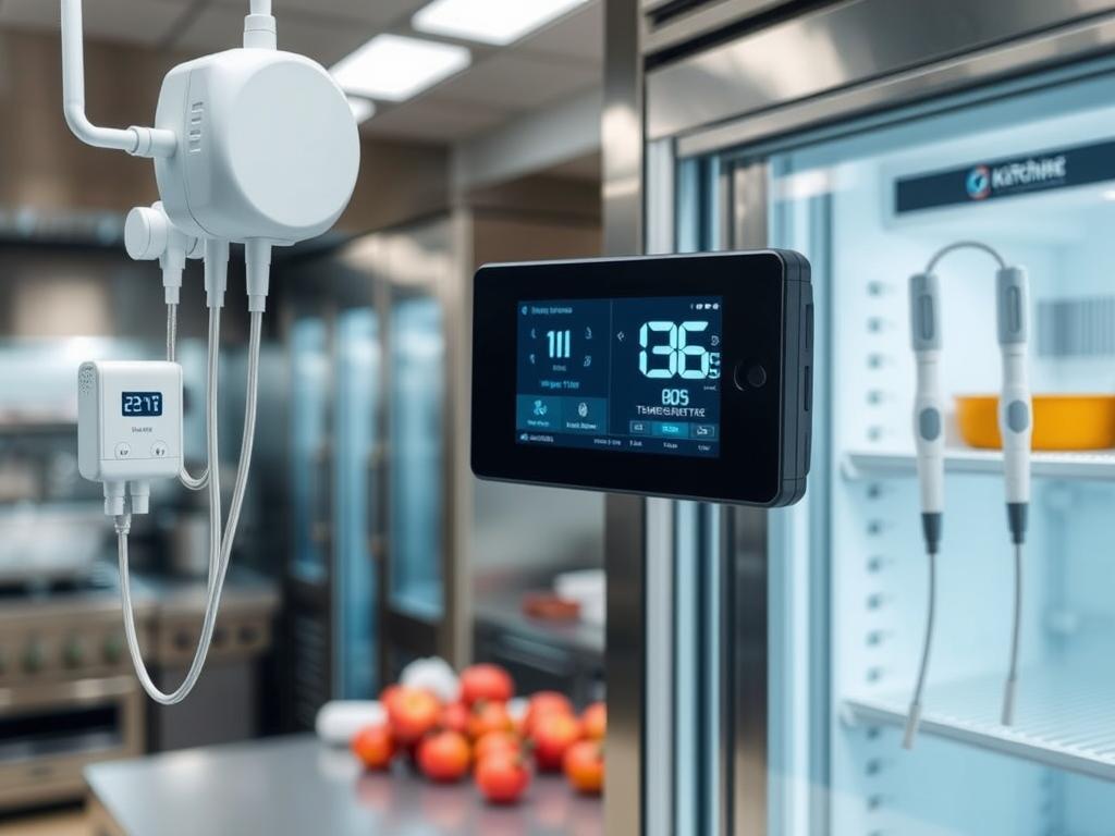 Capteurs connectés pour surveillance HACCP en cuisine