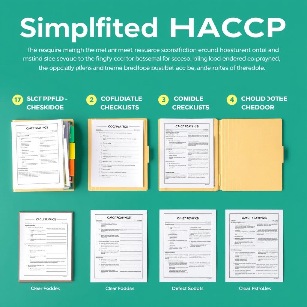 Documentation HACCP simplifiée pour restauration