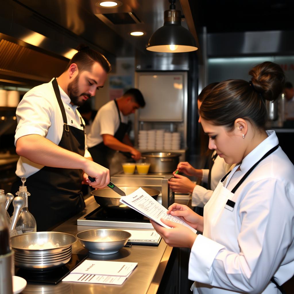 Intégration du HACCP dans les routines quotidiennes de restauration