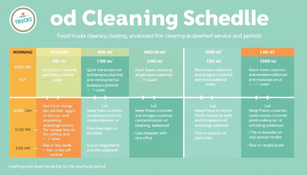 Planning de nettoyage HACCP pour les Food Trucks