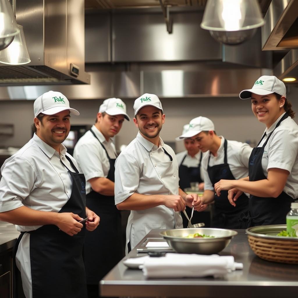 Responsabilités HACCP réparties entre le personnel de restaurant