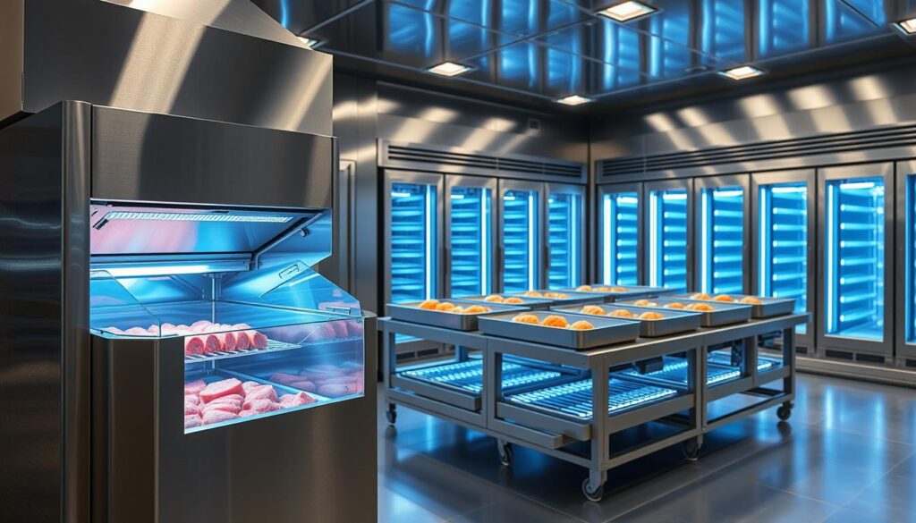 Cellule refroidissement rapide techniques alimentaires