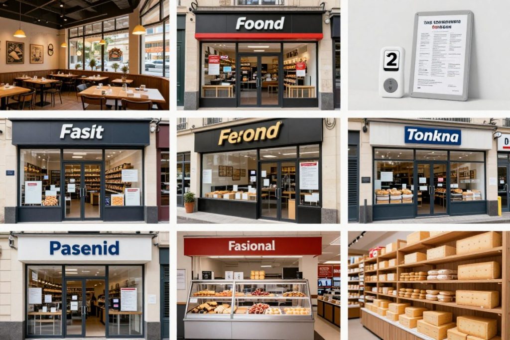 Divers établissements restauration commerciale conformes réglementation Divers établissements restauration commerciale conformes réglementation