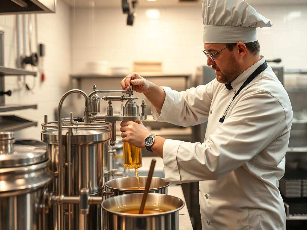 Best practices for huile de friture quality control in professional kitchen