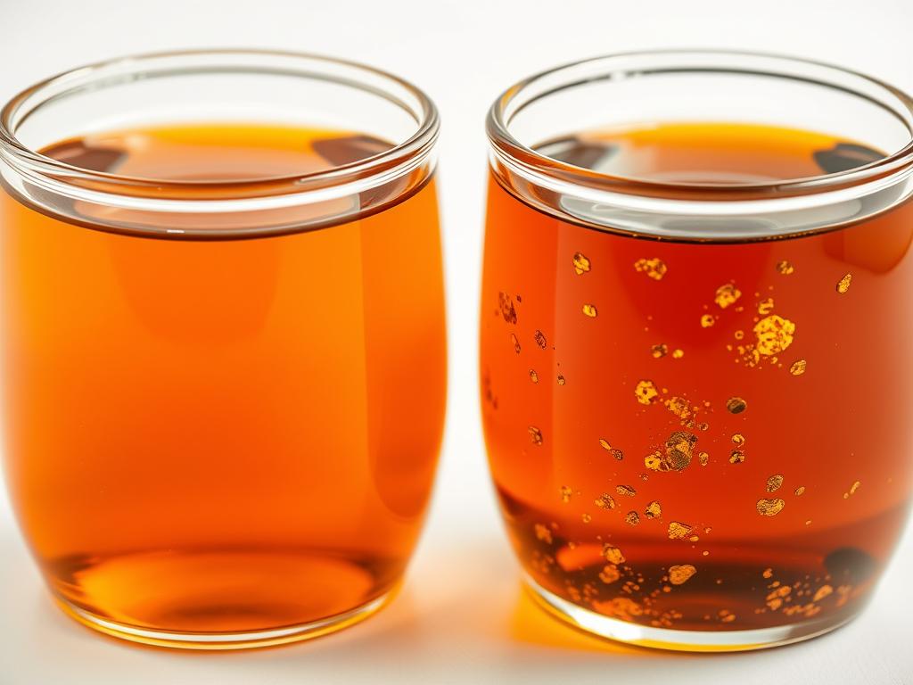 Degraded cooking oil showing health risks and environmental impact